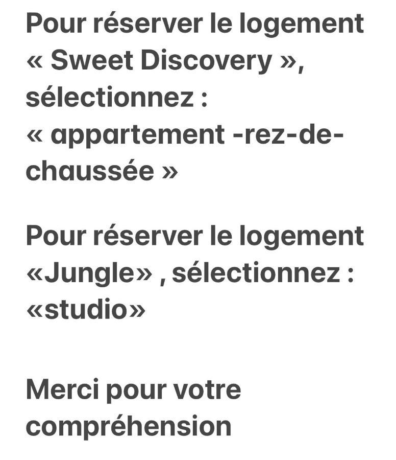 Sweet Discovery & Jungle Bourges Exterior photo